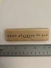 New Stampin Up  Happy Birthday To You Wood Mounted Rubber Stamp Rs92