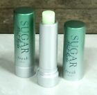 2x Fresh Sugar Lip Balm Treatment   Mint Rush   0 07 Oz Travel Size Nwob