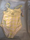 Cat   Jack Girls One Piece Swimsuit Size S  6 7     