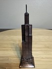 Vintage Sears Tower Copper Bronze Finish Metal Souvenir  Building 4 3 4  China