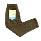 Cookman Chef Pants Small Plaid Cookman Chef Pants - Wool Mix Plaid   Olive Green