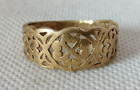 Very Stunning Rare Extremely Ancient Viking Ring Bronze Artifact Authentic