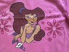 Vintage Disney Hercules Girls 6x Movie Promo Meg Pink Sweatshirt Usa Rare 