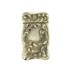 Antique Art Nouveau Sterling Silver Match Safe Vesta Case