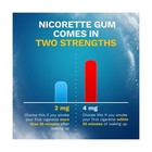 Nicorette 4mg Nicotine Gum To Quit Smoking - White Ice Mint Flavored Stop Smo   