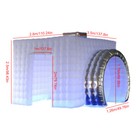 2 5m Inflatable Photo Booth Led Wedding Tent Camera Shape For Wedding Party