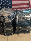 Vintage Ludwig Drums W hammered Supraphonic Snare Drum