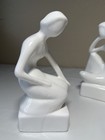 Mid-century Ceramic Bookends By Royal Delft  1970s  Set Of 2 Rare