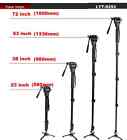 Professional Heavy Duty Fluid Monopod Head Kit Video Cameras Camcorder 72 Inth