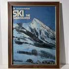 Vintage 1960s-70s American Airlines Ski Poster Crested Butte Mountain Colorado