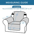 1 2 3 Seater Anti-slip Sofa Cover Recliner Cover Slipcover Armchair Protector