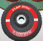 7  X 7 8  24 Grit Flap Disc  Flat Grinding Wheels  Fiber  zir  Alum  - Lot Of 5