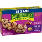 Nature Valley Chewy Fruit And Nut Granola Bars  Trail Mix  15 Count  18 Oz   
