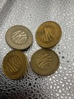 Set Of  4  American Kennel Club Badges  See Images  Some Discoloration