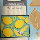 Spellbinders Make Mine Lemon Lime Cutting Dies Set S4-718 Lemon Slice 8pc Cards
