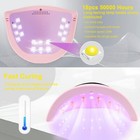 Uv Led Nail Lamp 72w Dryer Gel Polish Light Manicure Salon Curing Us