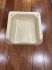 Vintage Reversible Cream Child Toddler Booster Chair Seat Hard Plastic