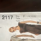 Mccall   s Easy 2117 Vintage Dress Sewing Pattern Misses    Two Lengths Sz F 16-20