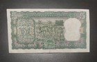 1967-1970 India 5 Rupees Xf Banknote P-54b Usual Pinholes