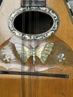 Antique 8 String Mandolin Bowl Back Instrument Inlay Butterfly Tater Bug Works