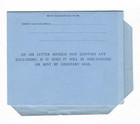 Gibraltar Air Letter 4d Queen Elizabeth Qeii 1955 Unused
