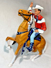 Vintage 1990 s Repro Hartland Western Roy Rogers Toy Set For Parts Or Repair