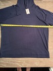 Peter Millar Men s Xxl Crown Comfort Knit Blue Sweatshirt Hoodie Nwt  