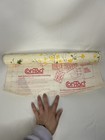 Vintage 80   s Contact Paper Shelf Liner-yellow Flowers   Green Butterflies 