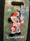 Disney Parks 2023 Mickey Santa Holiday Holding Present Christmas Trading Pin New