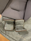 Nuna Pipa Car Seat Insert Newborn Baby Dark Gray Quilted 3 Piece Pipa Lite Rx