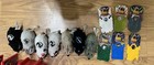 Kung Zhu Zhu Pets Lot Of 7 Hamsters 2 Working  With Battle Arena And Accessories