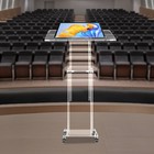 Acrylic Podium Church Pulpit Plexiglass Lectern New Debate Podium Conference