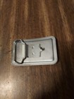Patriotic American Usa Flag Silver Vintage Finish Metal Belt Buckle