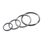Hillman 701288 Tempered Steel Assorted Split cable Key Ring