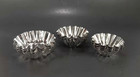 Vintage Sandbakkel Sweden Aluminum Tart Tins 15 Fluted Round 3 Sizes