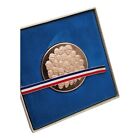 Franklin Mint Bicentennial Bronze Medal With Box And Coa  2 000 Grains Bronze