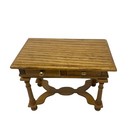 Vintage Dollhouse Miniature Furniture Table Chair Vanity Chest Desk Lot Of 7 New