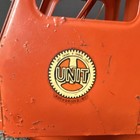 Vintage Doepke Model Toys Unit Crane   Shovel Orange black Vintage 1950