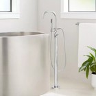 Signature Hardware Gunther Floor Mounted Tub Filler Faucet Gunther Floor Mounted