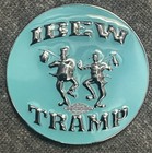 Ibew Dancing Tramp Challenge Coin Teal Brotherhood Traveler Htr