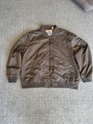 Levi Strauss   Co  Men   s Green Bomber Jacket Full Zip Lined Size 3x