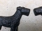 Lot Of 2 Vintage Heavy Cast Iron Terrier Bookend Scotty Dog Doorstops