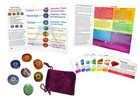 Chakra Stones  Engraved Symbols - Reiki Healing - Polished Stones  Chakra Chart