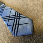 Tommy Hilfiger Boys Zipper Tie Blue Plaid