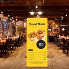 New Premium X Banner Stand Adjustable Sizing From 24 x72   wxh   stand Only 