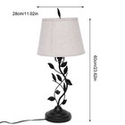 Classical Style E26 Bedside Lamp Desk Lamp Reading Lamp With Detachable Shade Us
