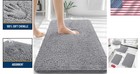 Olanly Bathroom Rugs 30x20  Extra Soft Absorbent Chenille Bath Rugs  Rubber Back