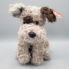 Ty Classic Boggs Plush Dog 2009 Curly Tysilk Terrier Stuffed Animal Beanie Tag