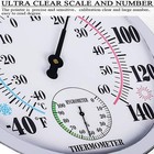 Indoor Outdoor Thermometer Large Wall Thermometer-hygrometer Waterproof Does    