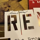 Original Window Card Poster  Rent- The Broadway Tour W  Gwen Stewart Signature